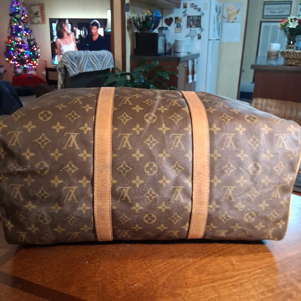 Louis Vuitton Brown Monogram Travel Bag - Picture 5 of 16